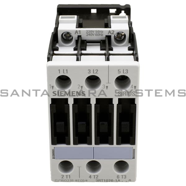 Siemens 3RT1026-1AP60 Contactor | Sirius | 3RT1026-1AP60 Product Image