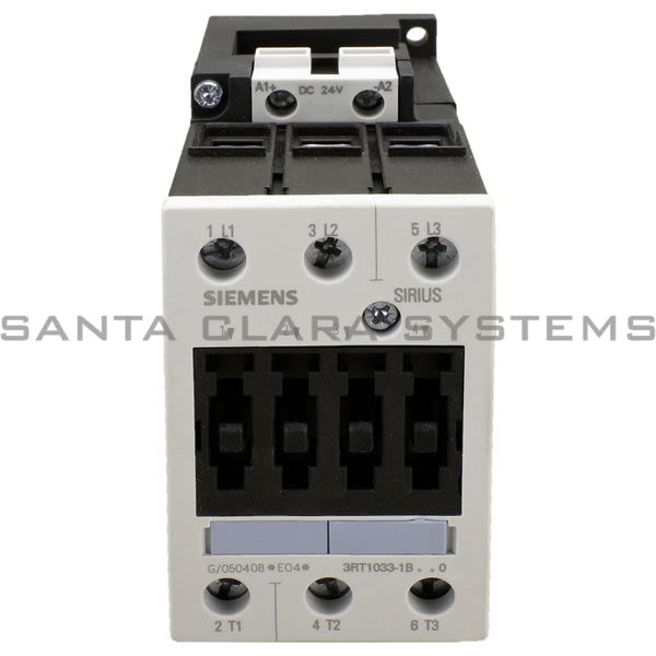 Siemens 3RT1033-1BB40 Contactor Product Image