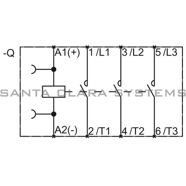 Siemens 3RT1033-3BB40 Contactor Product Image