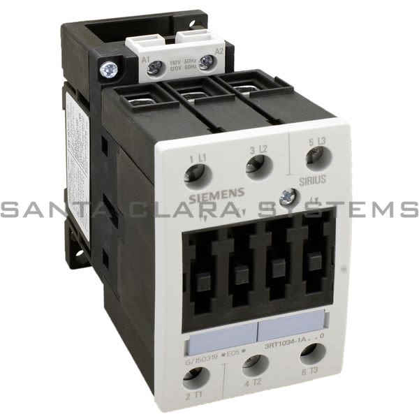 Siemens 3RT1034-1AK60 Contactor | Sirius | 3RT1034-1AK60 Product Image