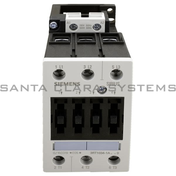 Siemens 3RT1034-1AK60 Contactor | Sirius | 3RT1034-1AK60 Product Image