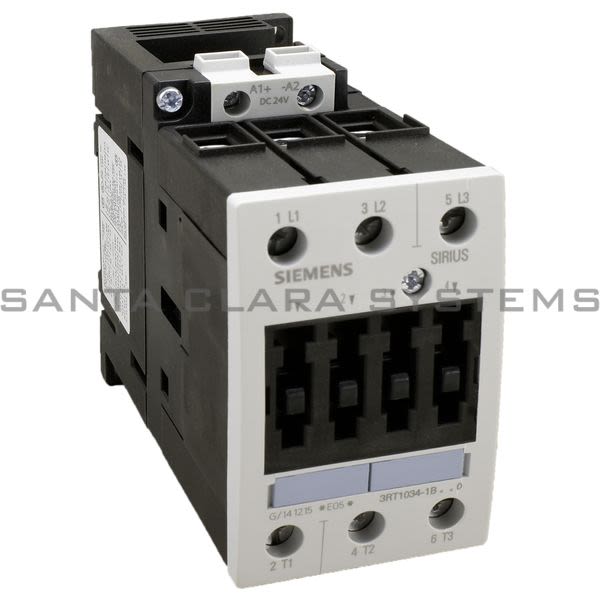 Siemens 3RT1034-1BB40 Contactor | Sirius | 3RT1034-1BB40 Product Image