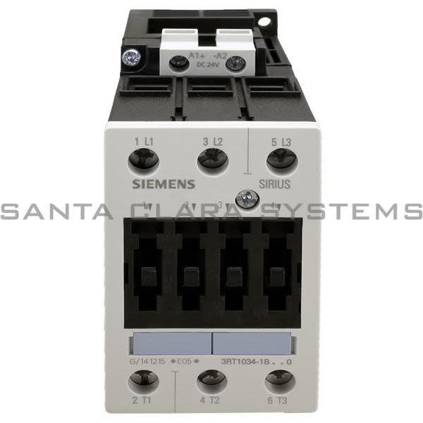 Siemens 3RT1034-1BB40 Contactor | Sirius | 3RT1034-1BB40 Product Image
