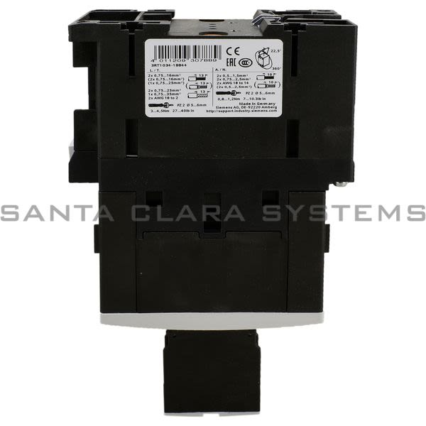 Siemens 3RT1034-1BB44 Contactor Product Image