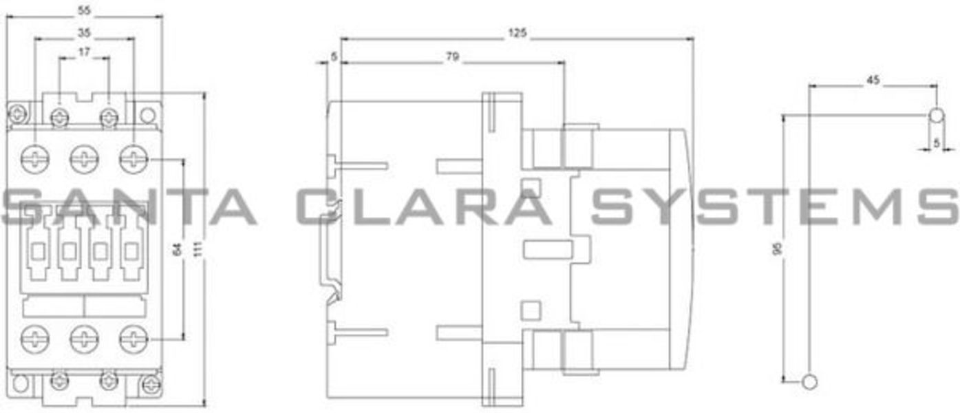 Siemens 3RT1036-1BB40 Contactor Product Image