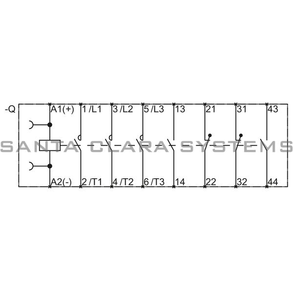 Siemens 3RT1036-1BB44 Contactor Product Image