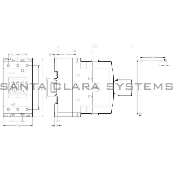 Siemens 3RT1044-1AK64 Control Product Image