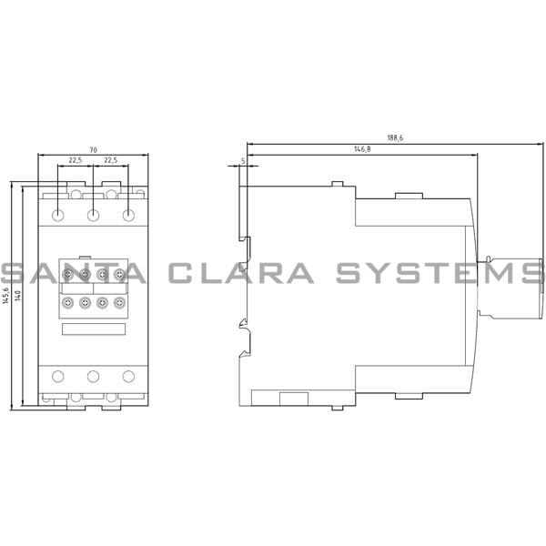 Siemens 3RT1044-1QB44-3MA0 Contactor Product Image