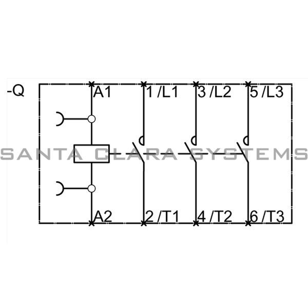 Siemens 3RT1044-3AK60 Contactor Product Image