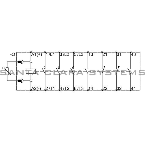 Siemens 3RT1045-3KV44-0LA0 Control Product Image