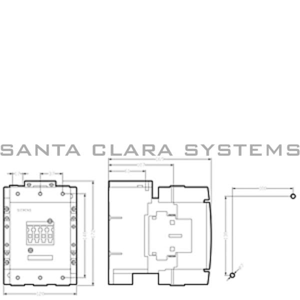 Siemens 3RT1054-1NF36 Contactor | Sirius | 3RT1054-1NF36 Product Image