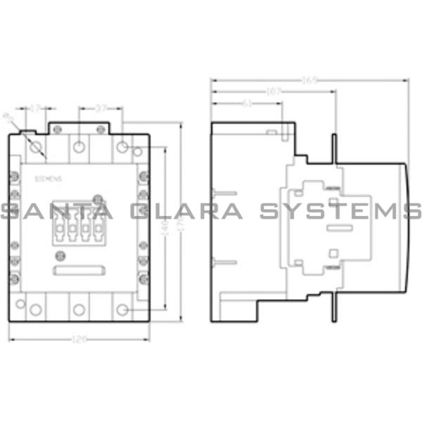 Siemens 3RT1056-6NP36 Contactor Product Image