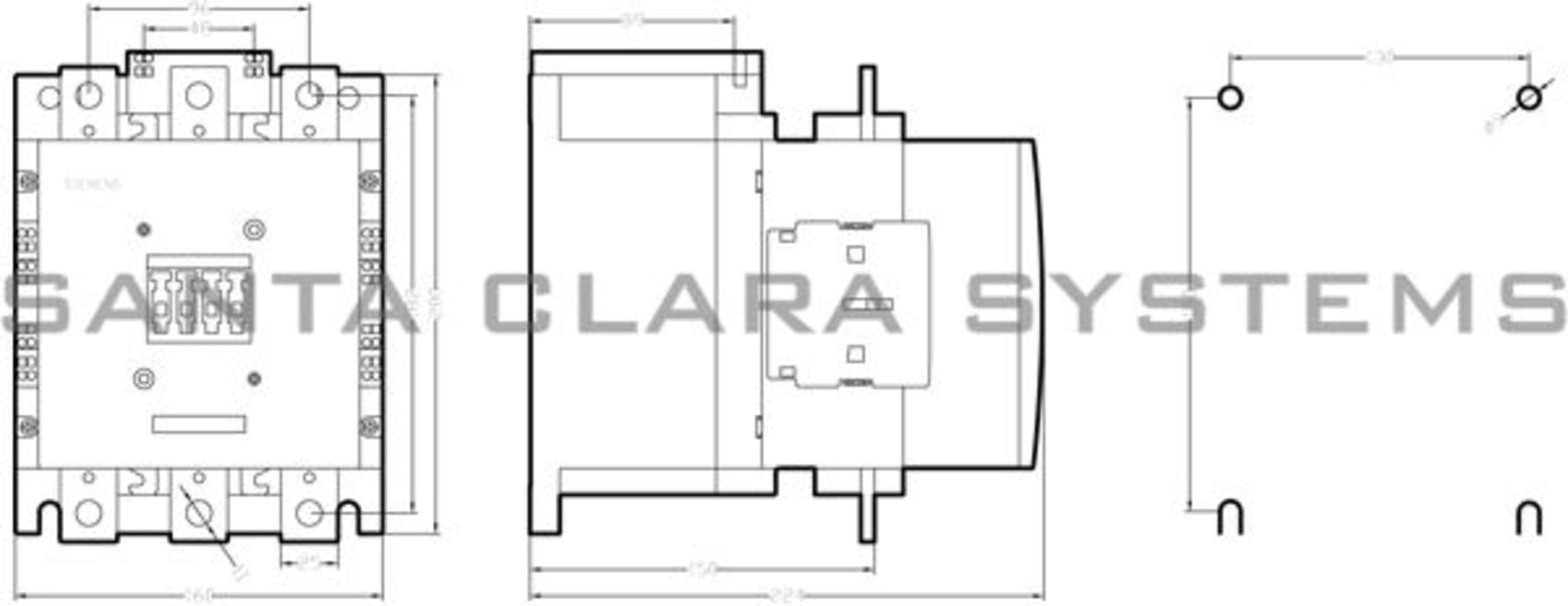 Siemens 3RT1076-2AF36 Contactor | Sirius | 3RT1076-2AF36 Product Image