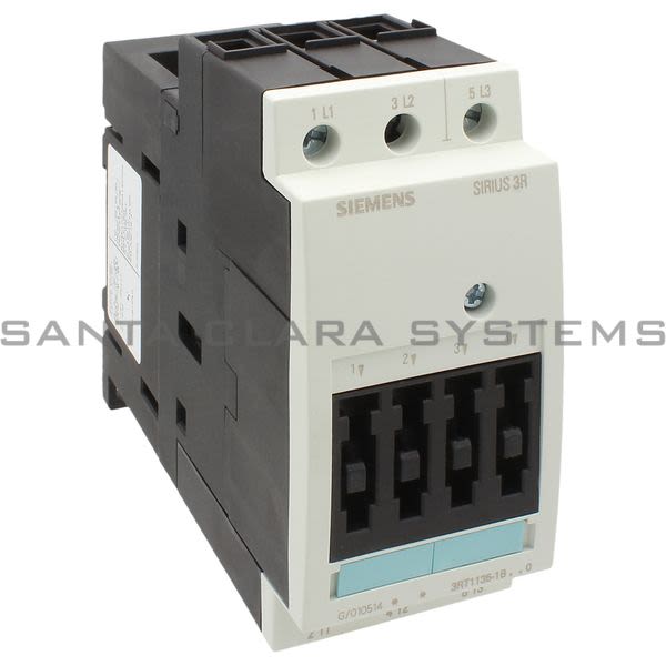 Siemens 3RT1135-1BB40 Contactor Product Image