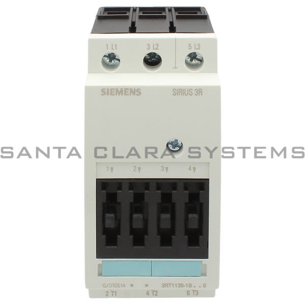 Siemens 3RT1135-1BB40 Contactor Product Image
