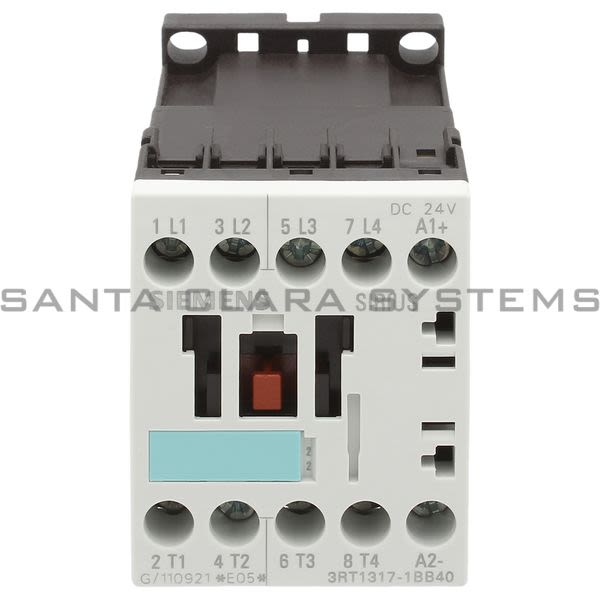 Siemens 3RT1317-1BB40 Contactor Product Image