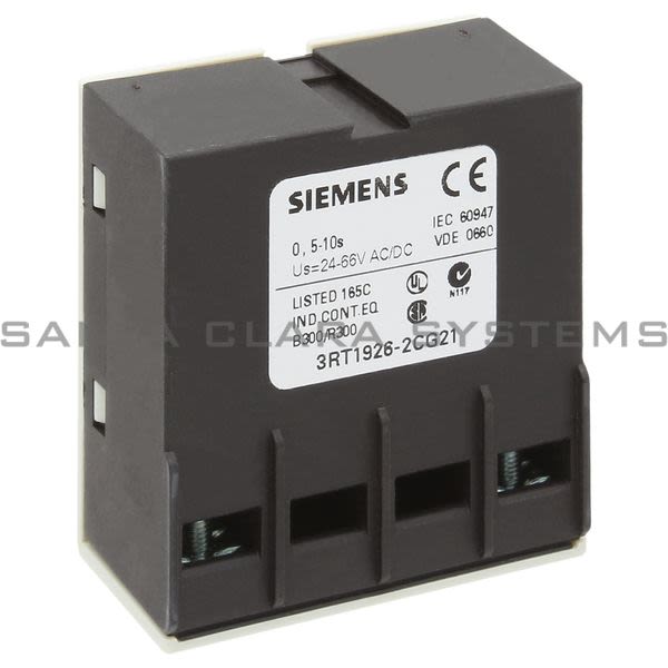 Siemens 3RT1926-2CG21 Timing Relay Product Image