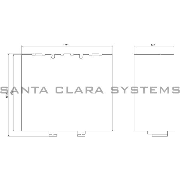 Siemens 3RT1956-4EA1 Terminal Cover | Sirius | 3RT1956-4EA1 Product Image