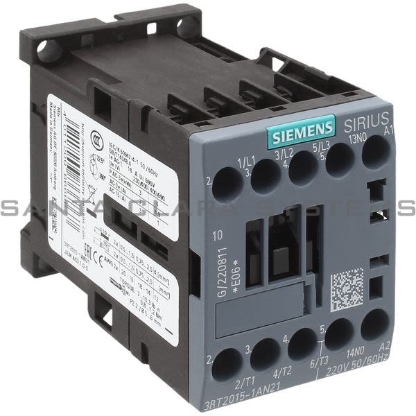Siemens 3RT2015-1AN21 Contactor Product Image