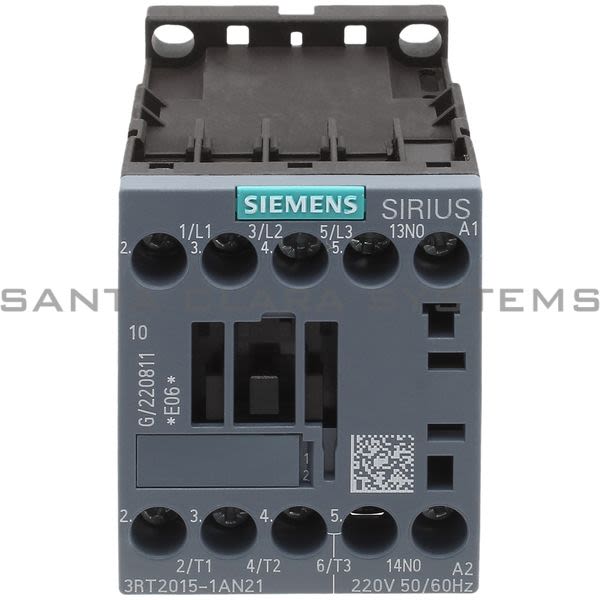 Siemens 3RT2015-1AN21 Contactor Product Image