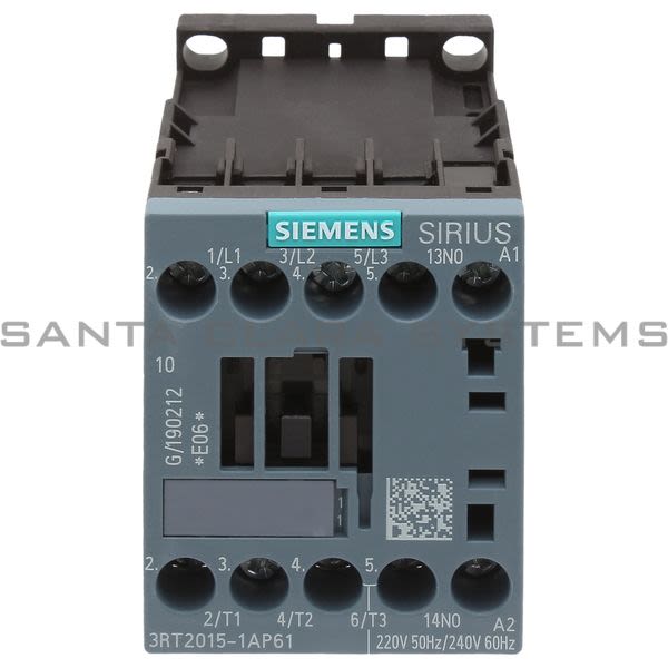 Siemens 3RT2015-1AP61 Contactor | Sirius | 3RT2015-1AP61 Product Image
