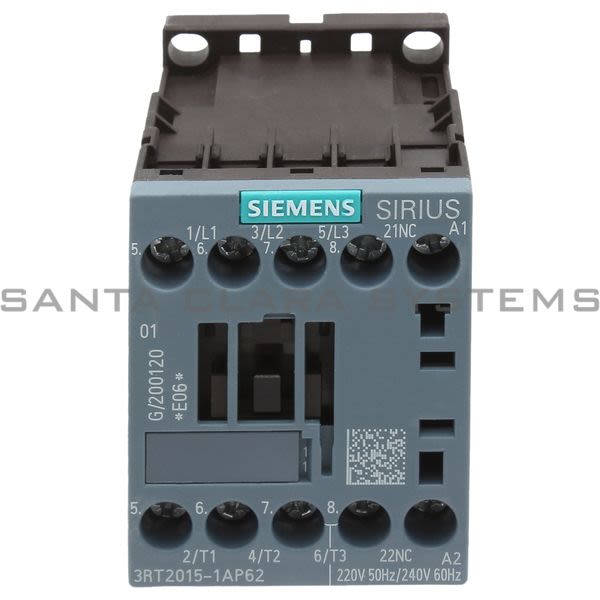 Siemens 3RT2015-1AP62 Contactor | 3RT2015-1AP62 Product Image
