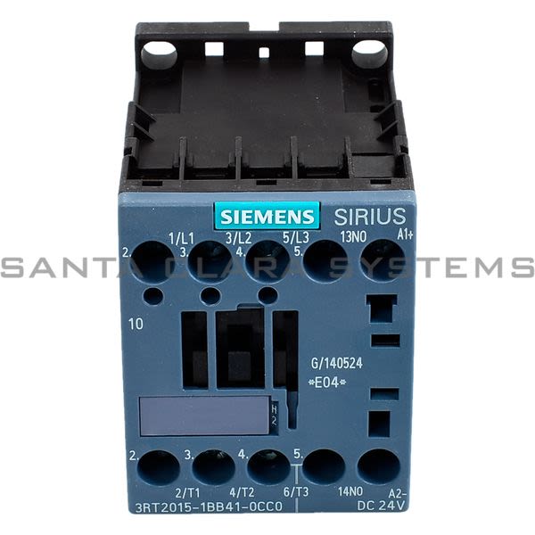 Siemens 3RT2015-1BB41-0CC0 Contactor | 3RT2015-1BB41-0CC0 Product Image