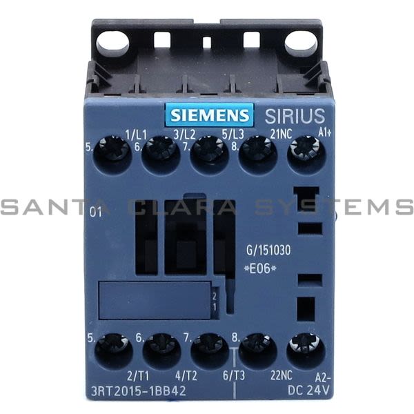 Siemens 3RT2015-1BB42 Contactor | 3RT2015-1BB42 Product Image