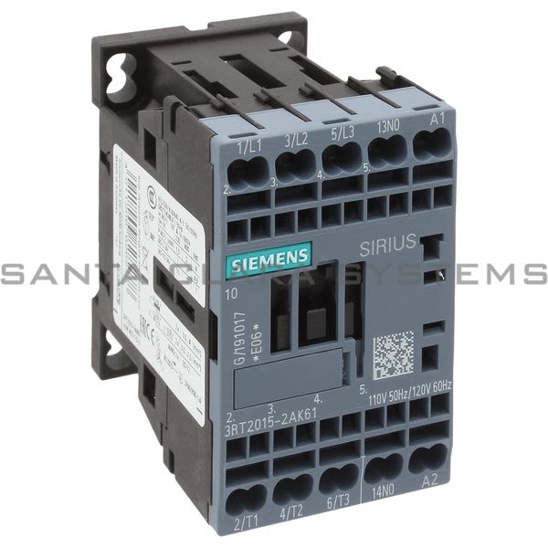 Siemens 3RT2015-2AK61 Contactor | 3RT2015-2AK61 Product Image