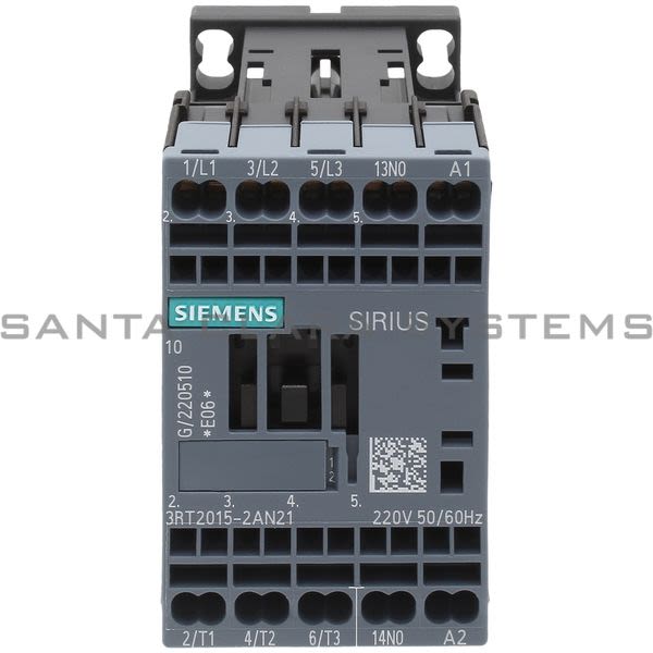Siemens 3RT2015-2AN21 Contactor Product Image