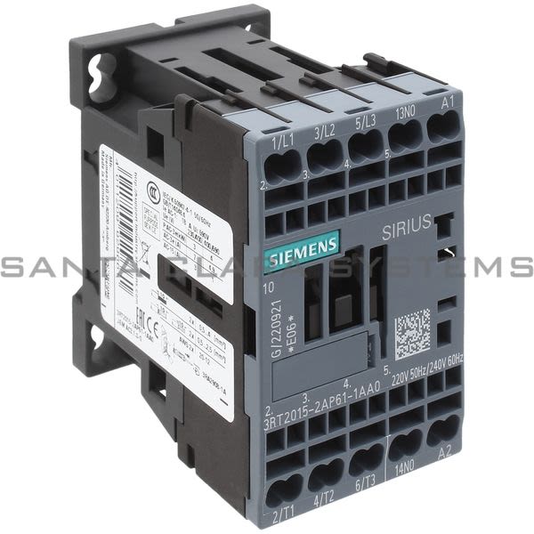 Siemens 3RT2015-2AP61-1AA0 Contactor Product Image