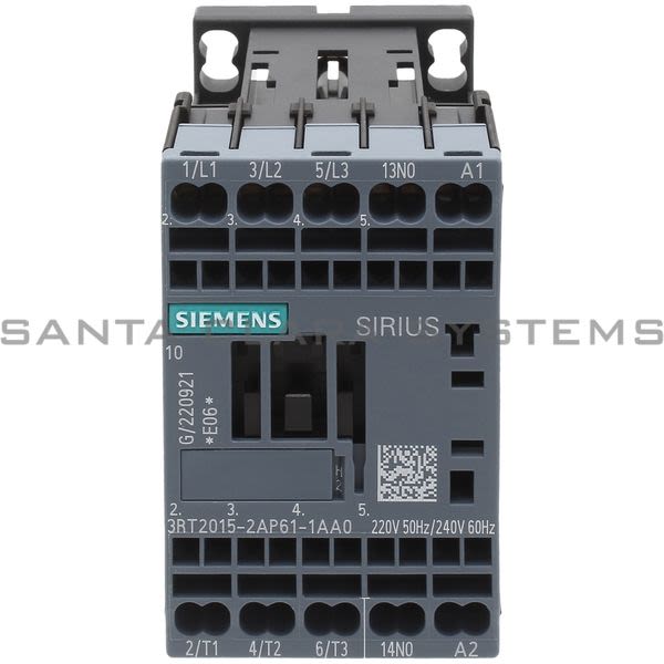 Siemens 3RT2015-2AP61-1AA0 Contactor Product Image