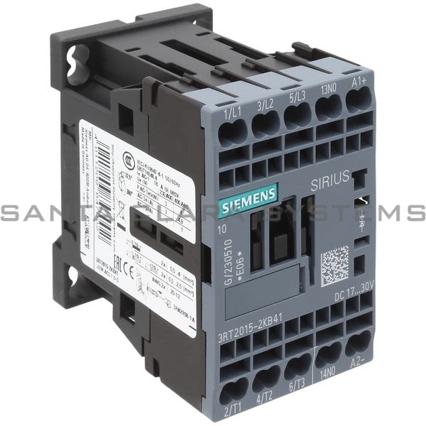 Siemens 3RT2015-2KB41 Contactor | 3RT2015-2KB41 Product Image