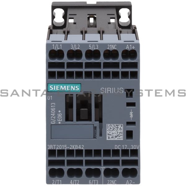 Siemens 3RT2015-2KB42 Contactor | 3RT2015-2KB42 Product Image