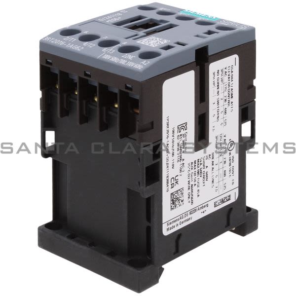 Siemens 3RT2016-1AG62 Contactor Product Image
