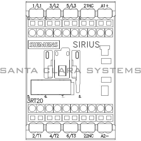 Siemens 3RT2016-2FB42 Contactor | Sirius | 3RT2016-2FB42 Product Image