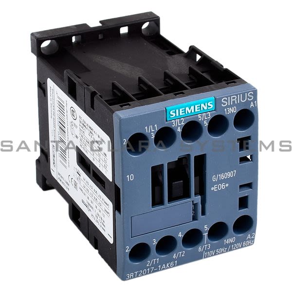 Siemens 3RT2017-1AK61 Contactor | 3RT2017-1AK61 Product Image