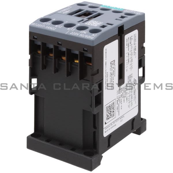 Siemens 3RT2017-1AN22 Contactor Product Image