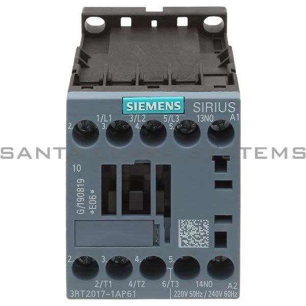Siemens 3RT2017-1AP61 Contactor | 3RT2017-1AP61 Product Image