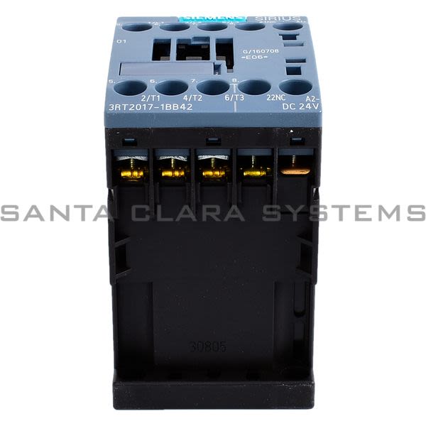 Siemens 3RT2017-1BB42 Contactor | Sirius | 3RT2017-1BB42 Product Image