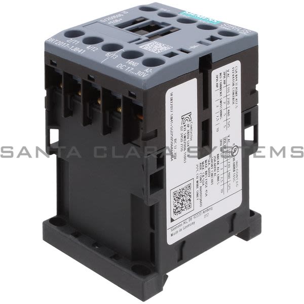 Siemens 3RT2017-1JB41 Contactor Product Image
