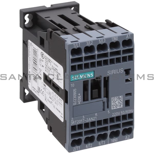 Siemens 3RT2017-2AN21 Contactor Product Image