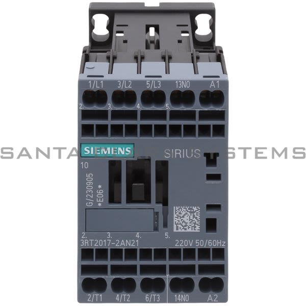 Siemens 3RT2017-2AN21 Contactor Product Image