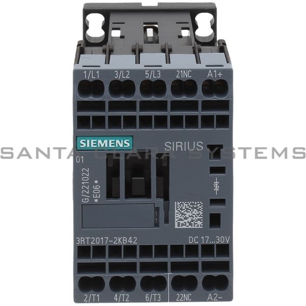Siemens 3RT2017-2KB42 Contactor | 3RT2017-2KB42 Product Image