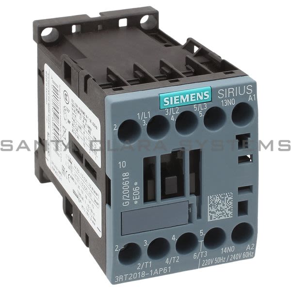 Siemens 3RT2018-1AP61 Contactor | 3RT2018-1AP61 Product Image
