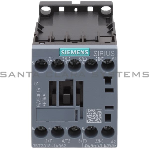 Siemens 3RT2018-1AR62 Contactor Product Image