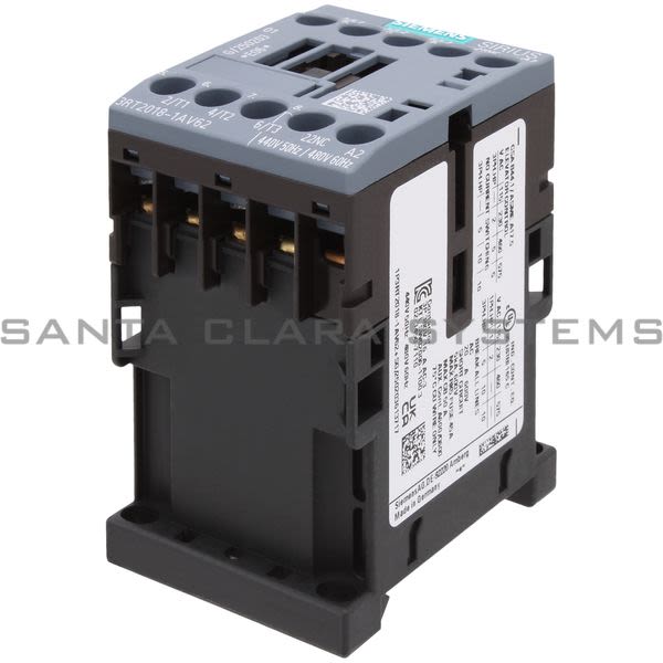 Siemens 3RT2018-1AV62 Contactor Product Image