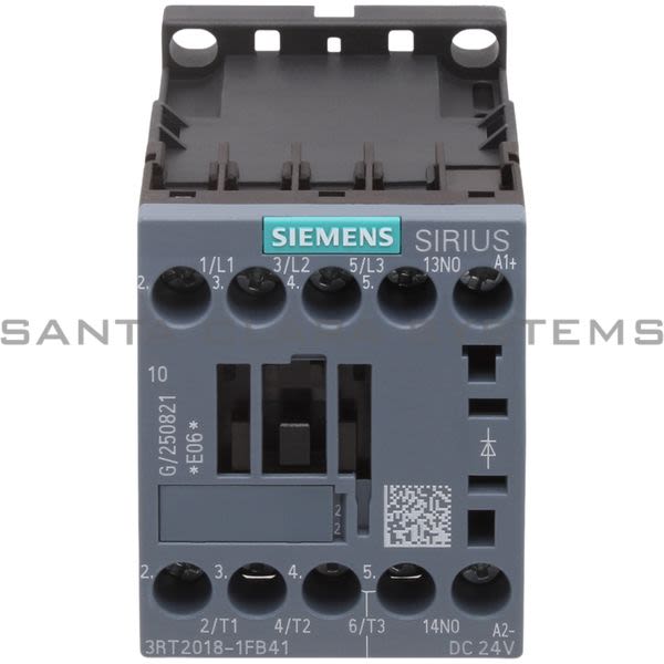 Siemens 3RT2018-1FB41 Contactor | Sirius | 3RT2018-1FB41 Product Image