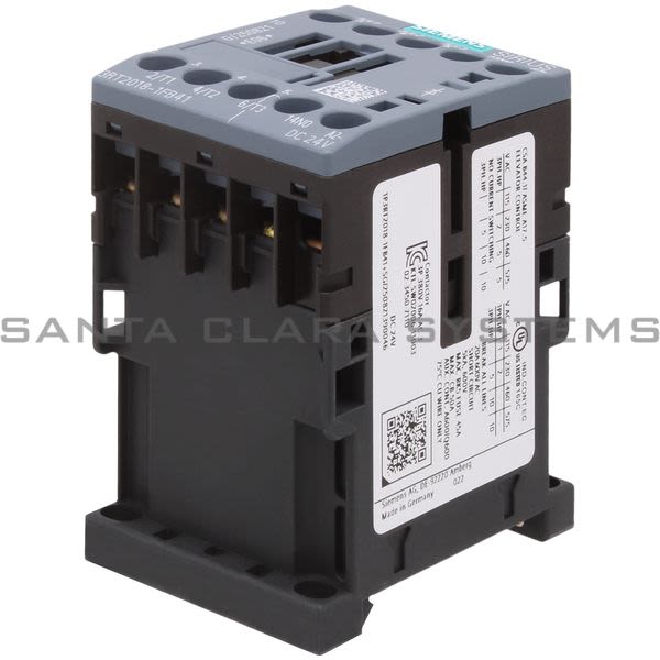 Siemens 3RT2018-1FB41 Contactor | Sirius | 3RT2018-1FB41 Product Image