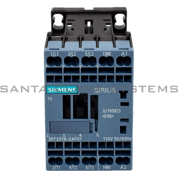 Siemens 3RT2018-2AF01 Contactor | Sirius | 3RT2018-2AF01 Product Image